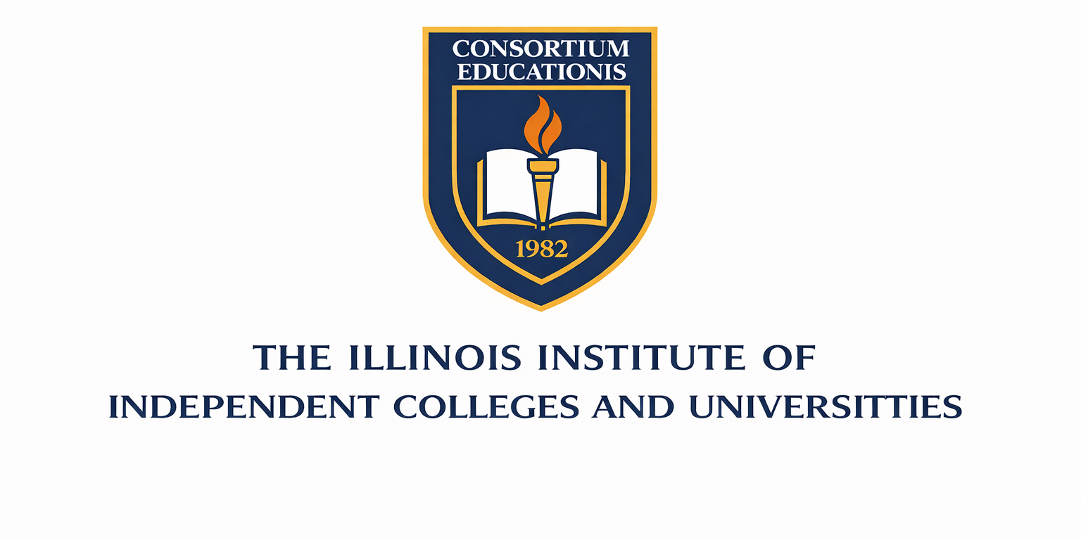 Illinois Institute logo name underneath plain